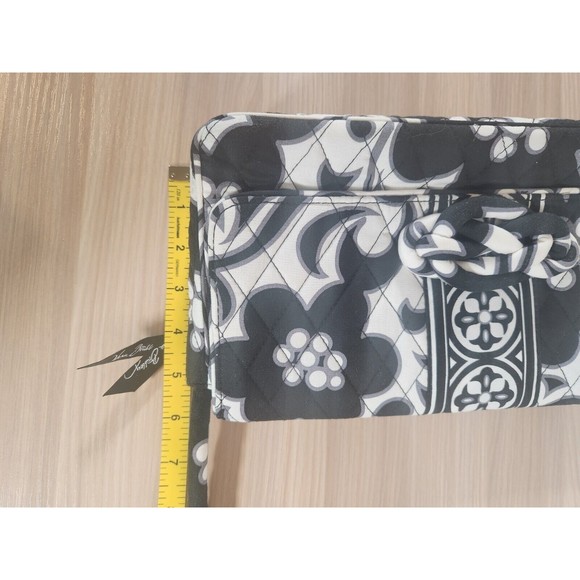 Vera Bradley Knot Just a Clutch in Night & Day - Purse - Handbag - Black & White - Picture 8 of 8